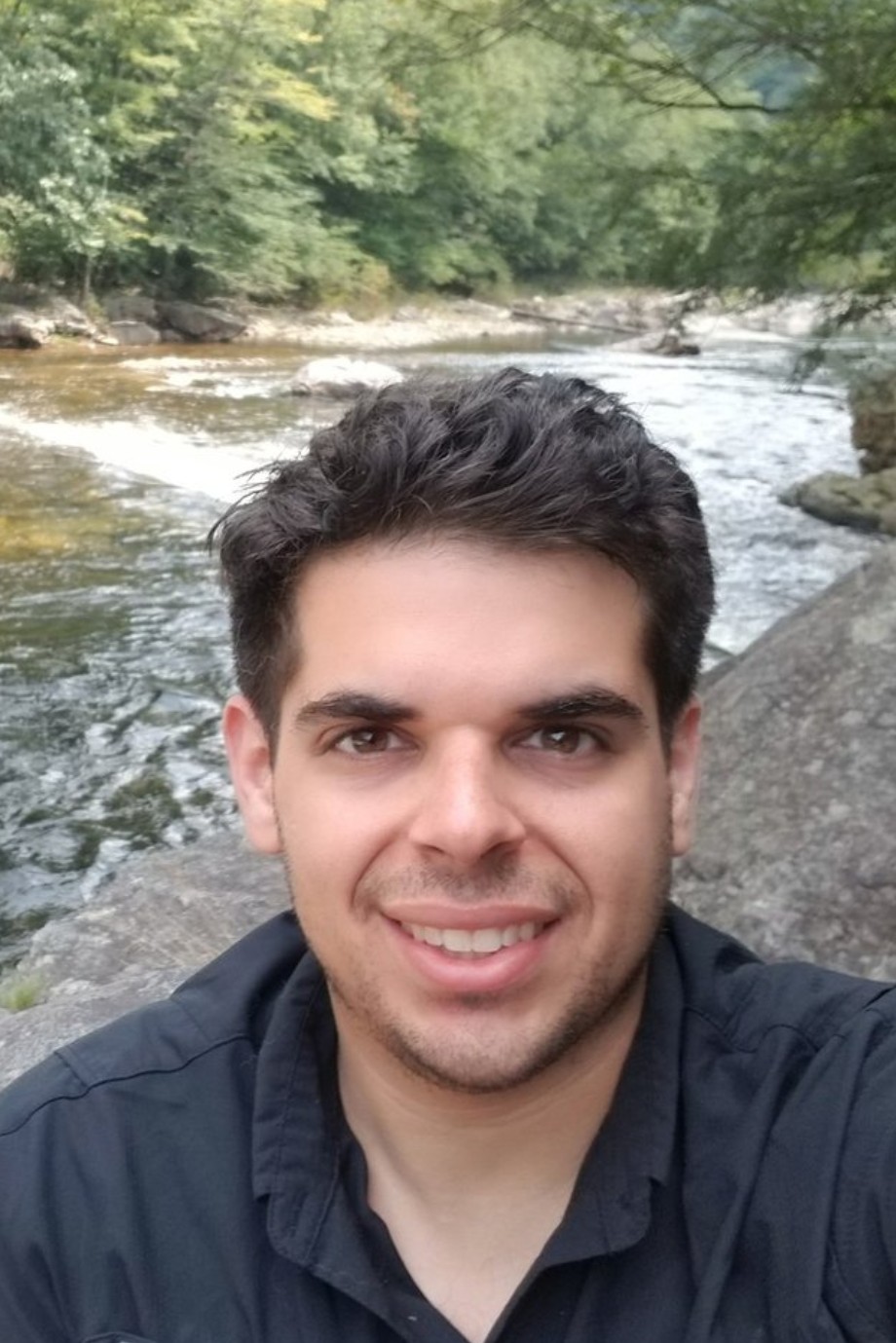 Vico Bertogli at the Haystacks in Loyalsock State Forest Pennylvania